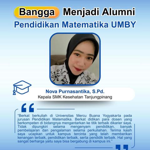 Nova Purnasantika, S.Pd. (Kepala SMK Kesehatan Tanjungpinang)