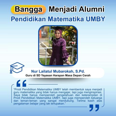 Nur Lailatul Mubarokah, S.Pd. (Guru di SD Yayasan Harapan Masa Depan Cerah)